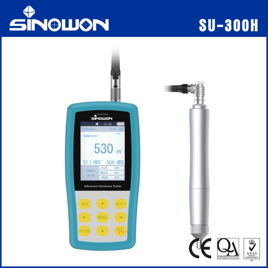 Color Hardness Instrument Color Screen Manual Hardness Testers Ultrasonic Hardness Testing Machine