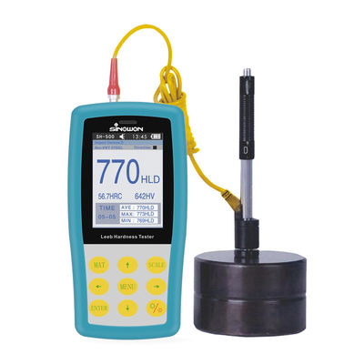 Color Screen Portable Leeb Metal Hardness Tester Machine SH-500 Lab Equipment