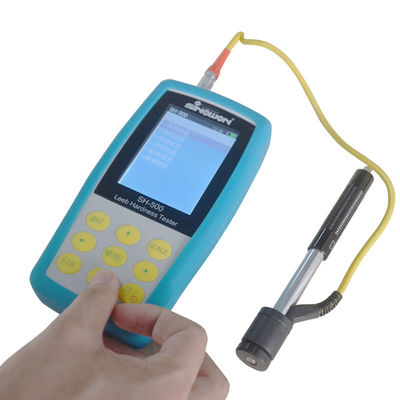 Color Screen Portable Leeb Metal Hardness Tester Machine SH-500 Lab Equipment
