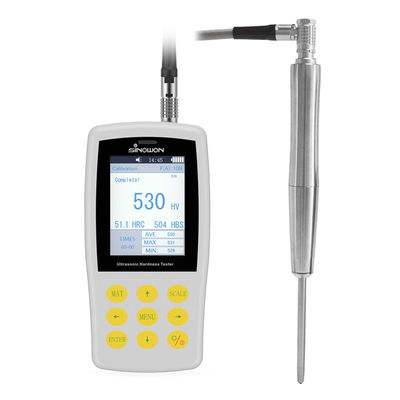 Lengthened Ultrasonic Hardness Testing Equipment Gear / Deep Hole Hardness Tester