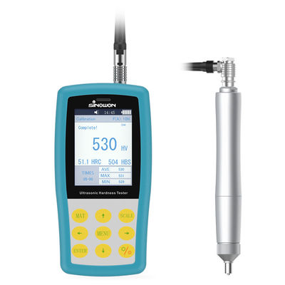 Color Screen Manual Ultrasonic Hardness Tester Portable Durometer SU-300H