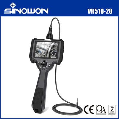 Direct View Portable Industrial Endoscope Camera IP54 160000 Pixel VH510-28-300