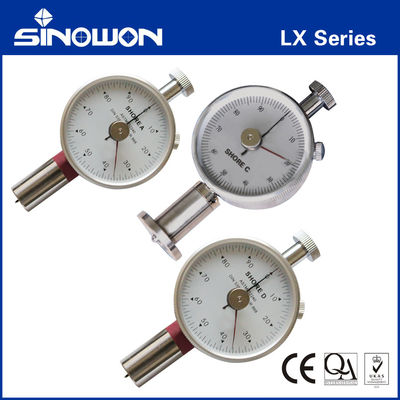 Handheld Portable Hardness Tester Twin Index Analogue Shore C Durometer LX-CT
