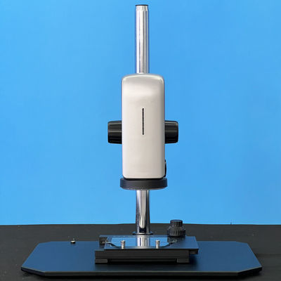 Motorized Industrial Video Microscope 27X - 163X Stepless Electric Zoom Microscope