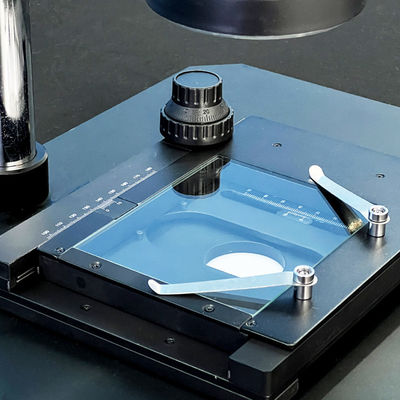 Motorized Industrial Video Microscope 27X - 163X Stepless Electric Zoom Microscope