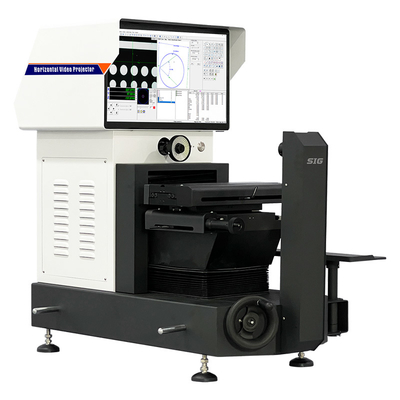 PH-3015 Industrial 2D Measuring Horizontal Projector Z Axis 110mm Resolution 0.0005mm For Gear / Thread Inspection