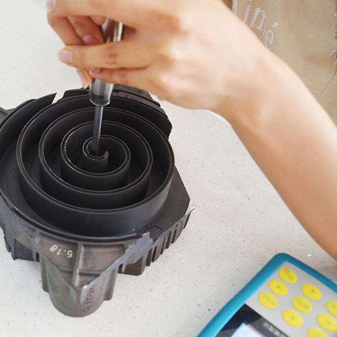 Lengthened Ultrasonic Hardness Testing Equipment Gear / Deep Hole Hardness Tester 3
