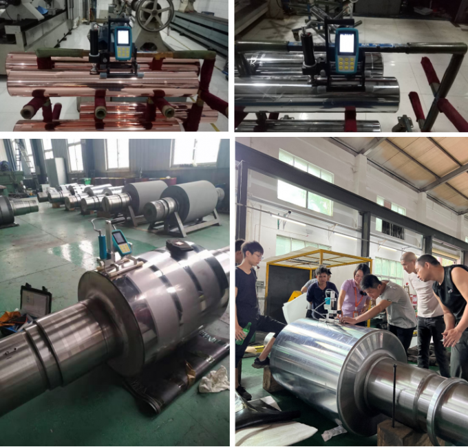 Portable Roller Ultrasonic Hardness Tester SU-320R Friendly Operation 4